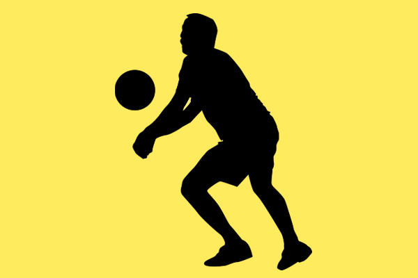 Icon Volleyballspieler