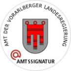 Amtssignatur Amt der Vorarlberger Landesregierung