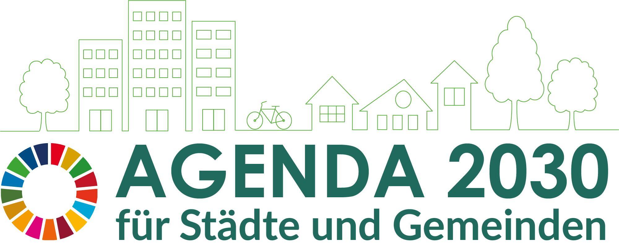 Das Logo der Agenda 2030 Tagung. 