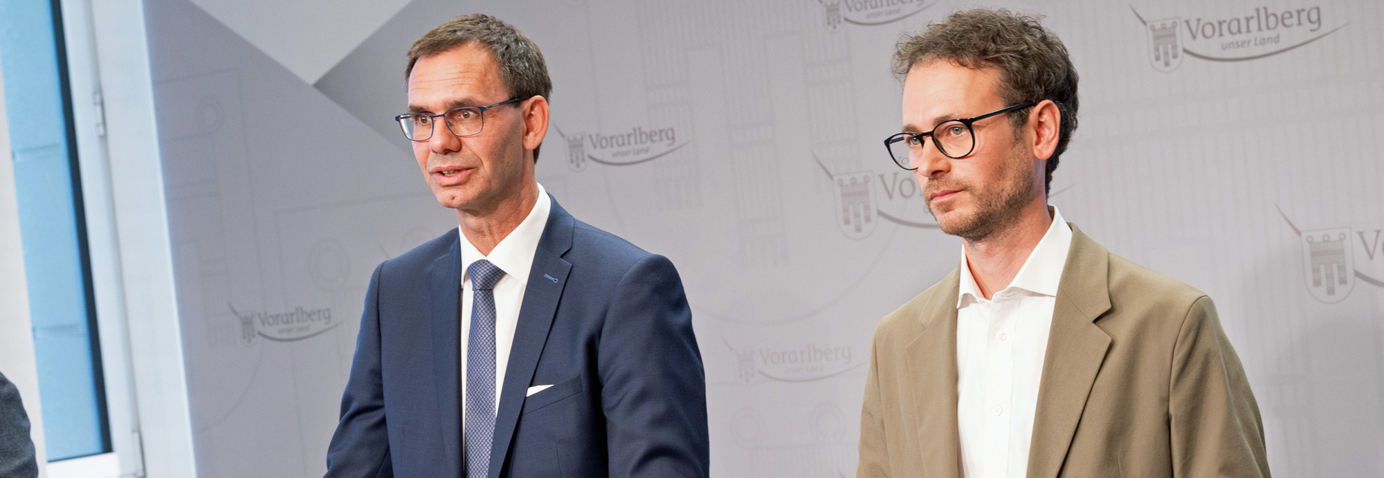 LH Wallner und LR Zadra präsentierten Rechnungsabschluss 2023 des Landes Vorarlberg