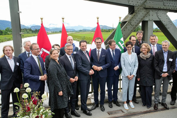 Rhesi - Neuer Staatsvertrag zwischen Österreich und der Schweiz unterzeichnet